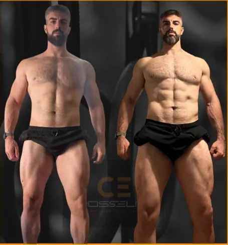 Antes y después de José Carlos tras 50 días de asesoría